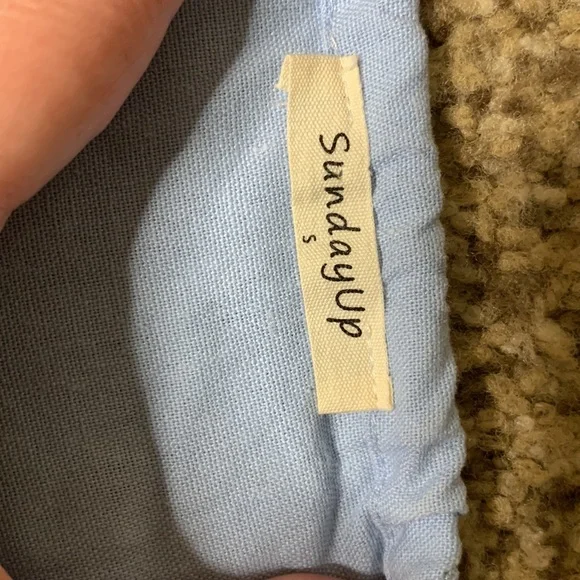 Sunday Up Maxi Dress Baby Blue - Picture 3 of 5